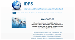 Desktop Screenshot of idpszurich.org